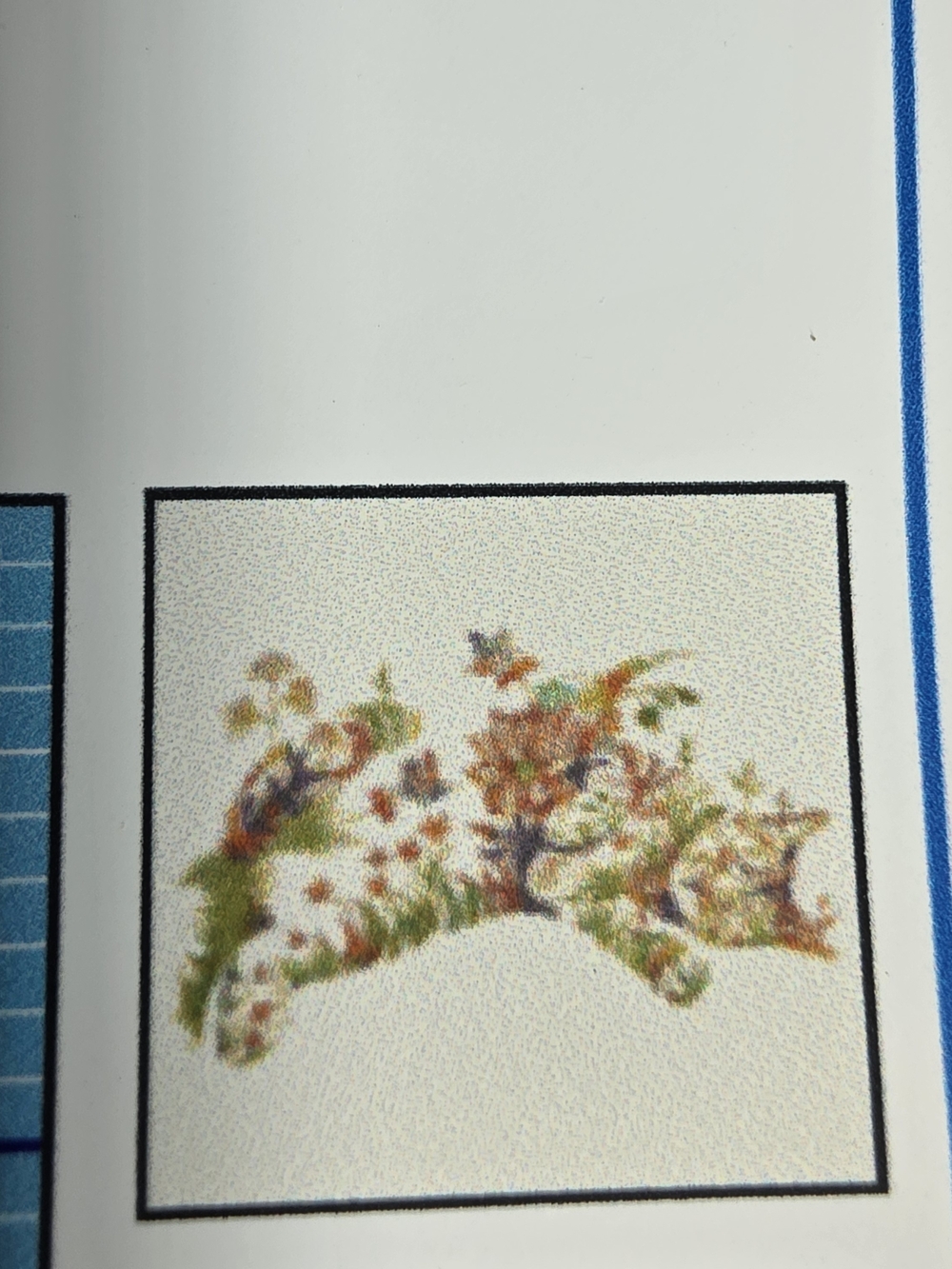 Cat In Leaves Cross Stitch Complete Kit 12 X 11